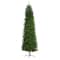 8ft. Unlit Slim Green Mountain Pine Artificial Christmas Tree